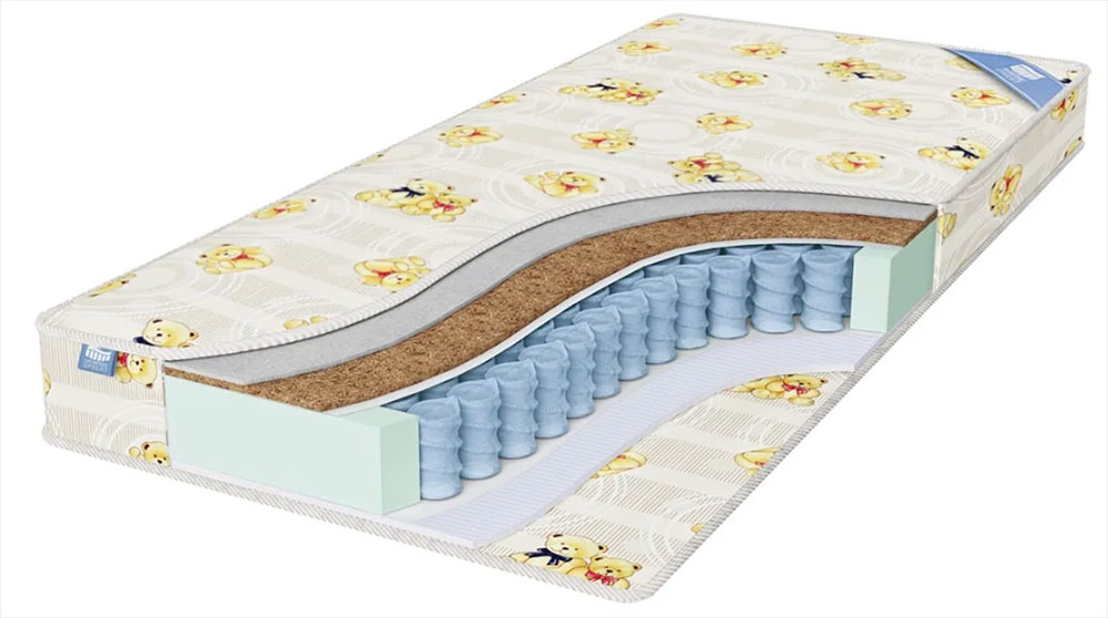 Promtex-Orient EcoTeen Матрас для подростков с кокосовым салом 1